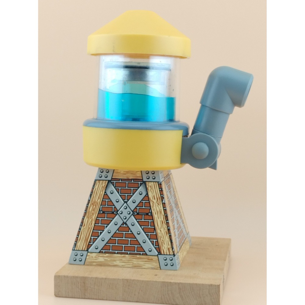Thomas Wooden Railway Water Tower 2003 Yellow Train Tank